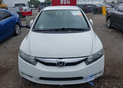 2009 Honda Civic Lx из США, поврежденный, VIN 1HGFA16569L000758